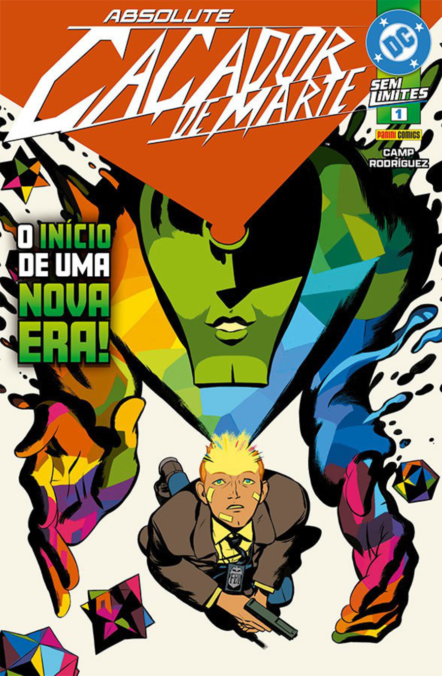 Capa oficial de Absolute Caçador de Marte